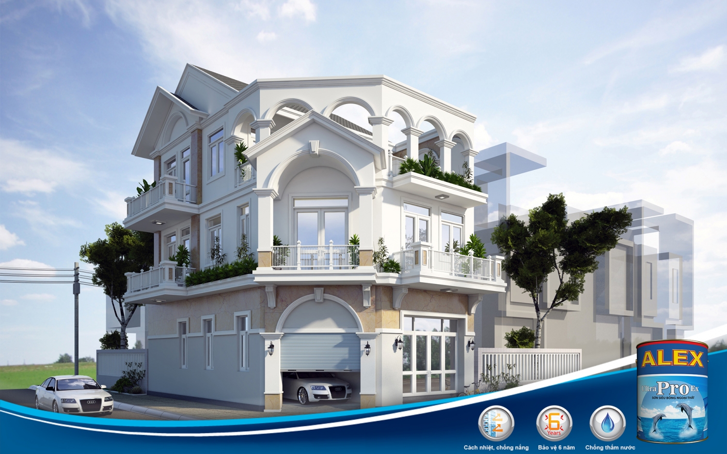 Lưu ý khi lựa chọn sơn ngoại thất